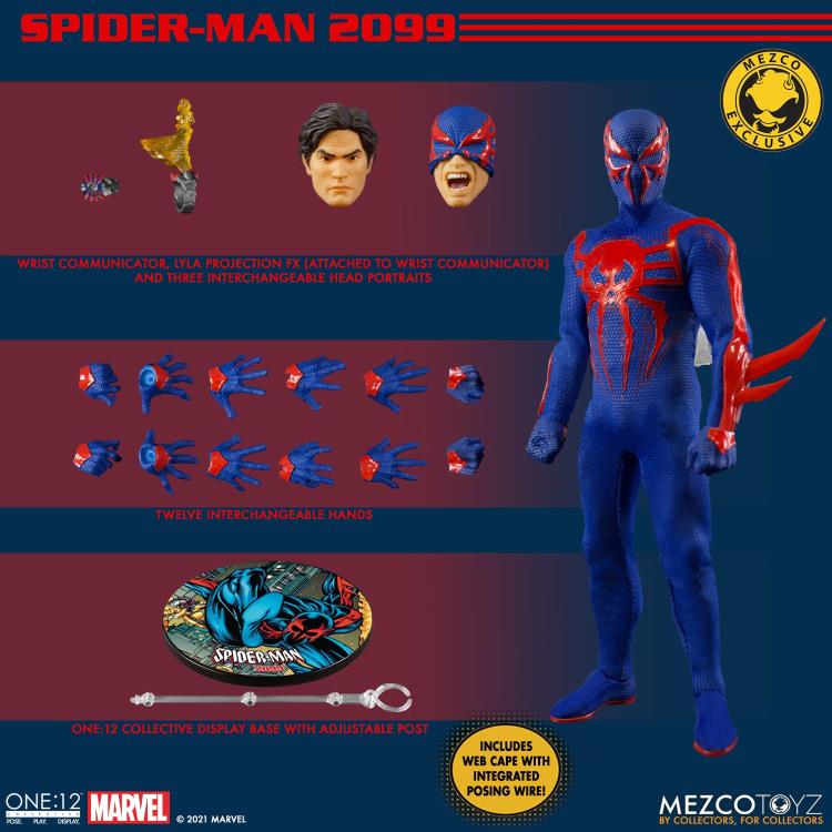 ONE:12 Collective: Spider-Man 2099 Mezco Exclusive Action Figure