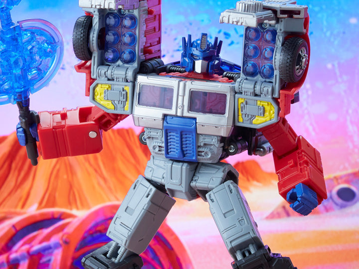 Transformers Generations Legacy Series Leader G2 Universe Laser Optimus Prime