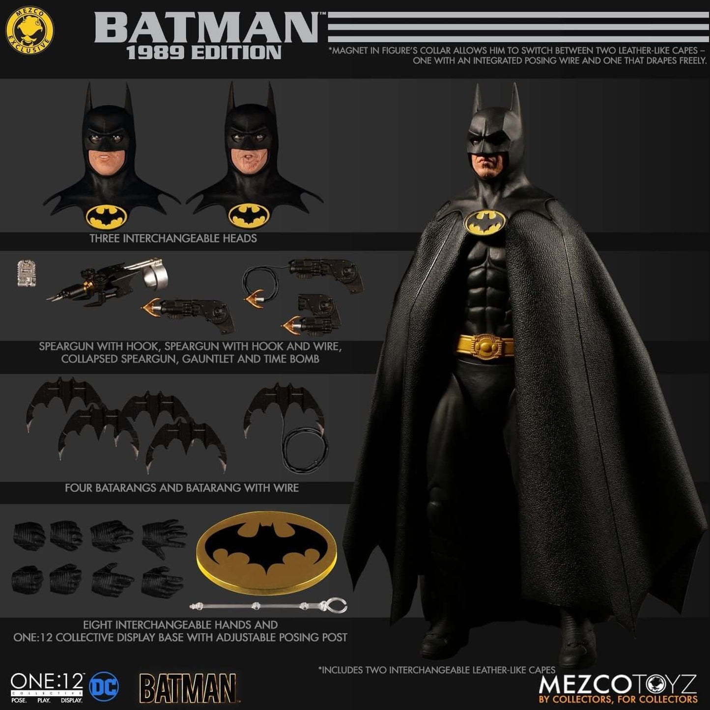 Mezco One:12 Collective Batman 1989