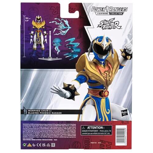 Power Rangers X Street Fighter Lightning Collection Morphed Chun-Li Blazing Phoenix Ranger 6-Inch Action Figure