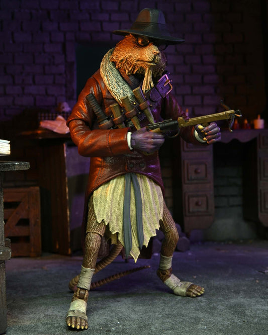 Universal Monsters x Teenage Mutant Ninja Turtles Ultimate Splinter as Van Helsing 7" Action Figure