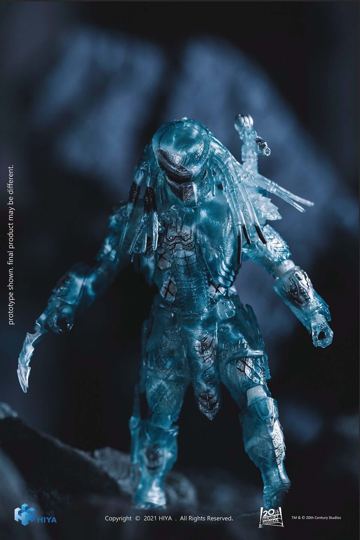 Hiya Toys AVP ACTIVE CAMOUFLAGE SCAR PREDATOR PX 1/18 SCALE ACTION FIGURE