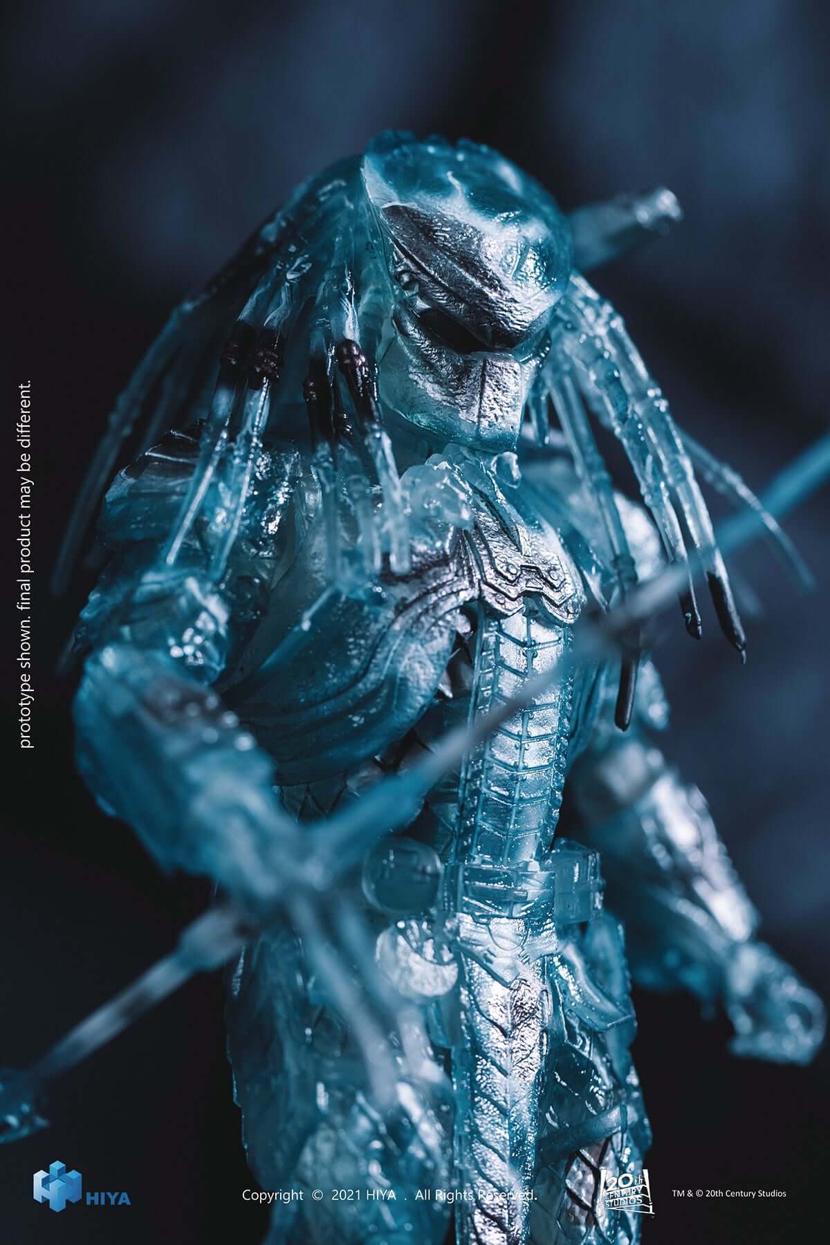 Hiya Toys AVP ACTIVE CAMOUFLAGE SCAR PREDATOR PX 1/18 SCALE ACTION FIGURE