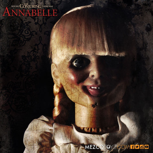 MEZCO 18" The Conjuring Annabelle Doll - UK Exclusive