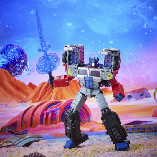 Transformers Generations Legacy Series Leader G2 Universe Laser Optimus Prime