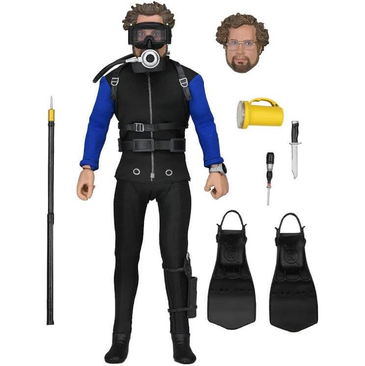 Jaws: Matt Hooper: Neca: 8" Clothed Action Figure (Shark Cage)