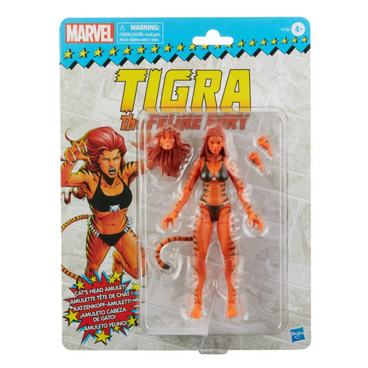 Marvel Legends Series Action Figure 2022 Marvel's Tigra 15 cm