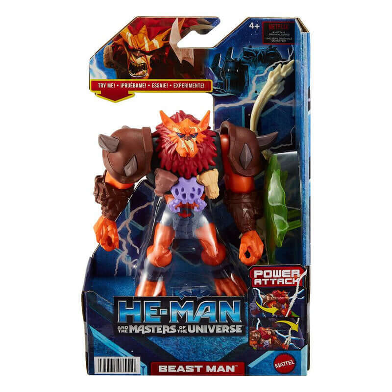 HE-MAN AND THE MASTERS OF THE UNIVERSE ACTION FIGURE 2022 DELUXE BEAST MAN 14 CM