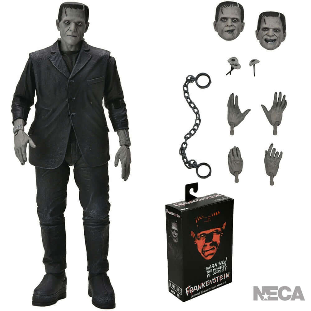 NECA Universal Monsters Frankenstein’s Monster B&W Action Figure