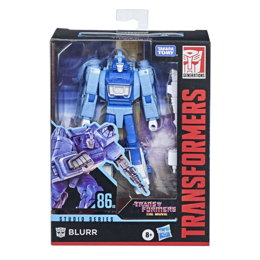 Transformers Studio Series 86-03 Deluxe The Transformers: The Movie Blurr Action Figure