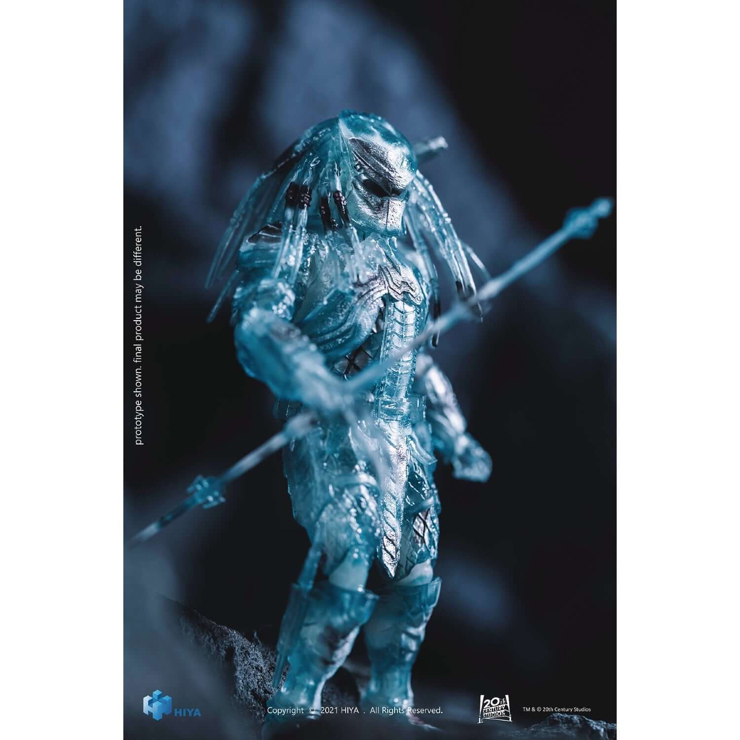 Hiya Toys AVP ACTIVE CAMOUFLAGE SCAR PREDATOR PX 1/18 SCALE ACTION FIGURE
