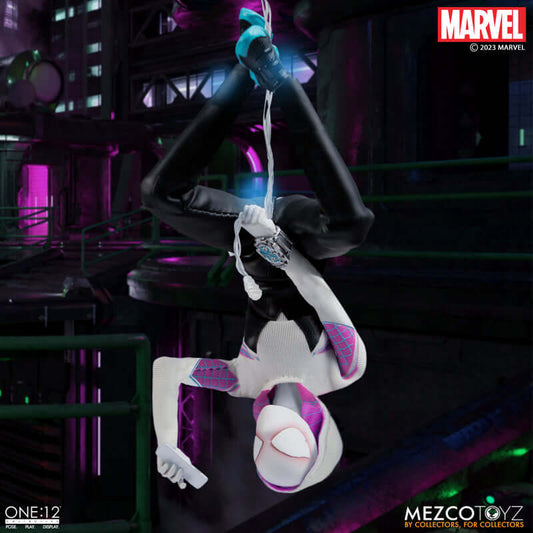 Mezco One:12 Collective Spider-Man Spider Gwen ( Ghost Spider )
