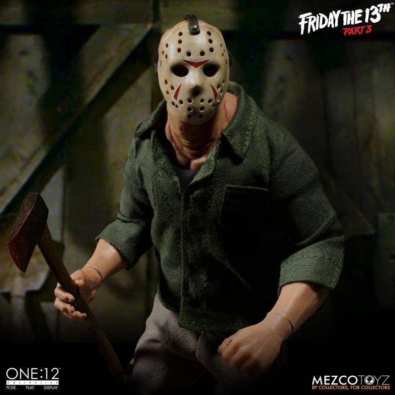 MEZCO ONE:12 COLLECTIVE Friday the 13th Part 3 Jason Voorhees