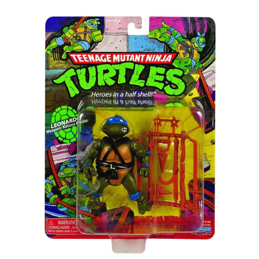 TEENAGE MUTANT NINJA TURTLES CLASSIC BASIC ACTION FIGURES Leonardo